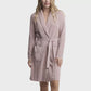 Cozy Chick Ultra Lite Contrast Scallop Ribbed Robe Teaberry