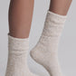 Cozy Chic Women's Sock Heathered Stone
