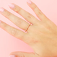 BB Ella Gold Beaded Band Ring