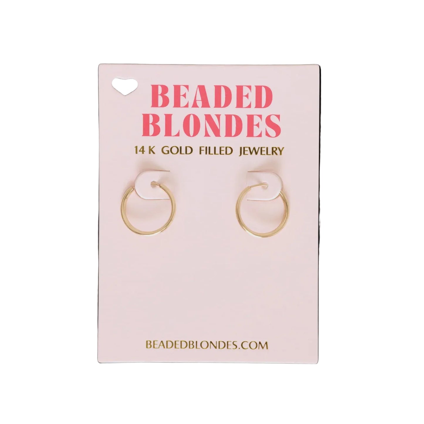 BB Ella Gold Endless Hoop