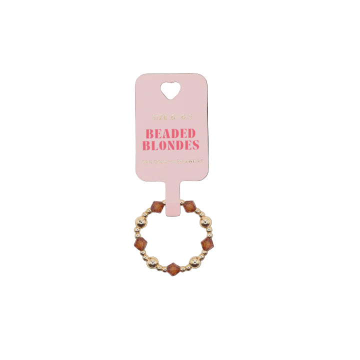 BB Burnt Orange June Ring