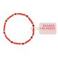 BB Eleanor Bright Red Bracelet Petite