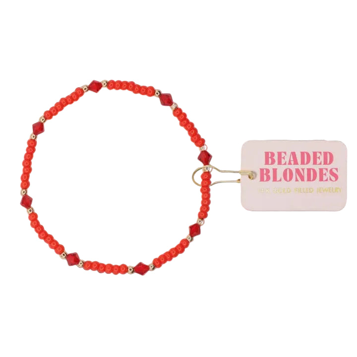 BB Eleanor Bright Red Bracelet Petite