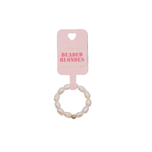 BB Jamie Pearl Ring in Gold