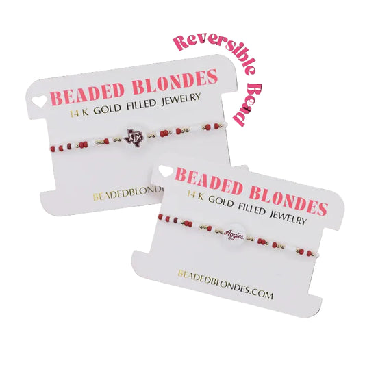 BB Texas A&M University Logo Flip Bracelet Color Standard