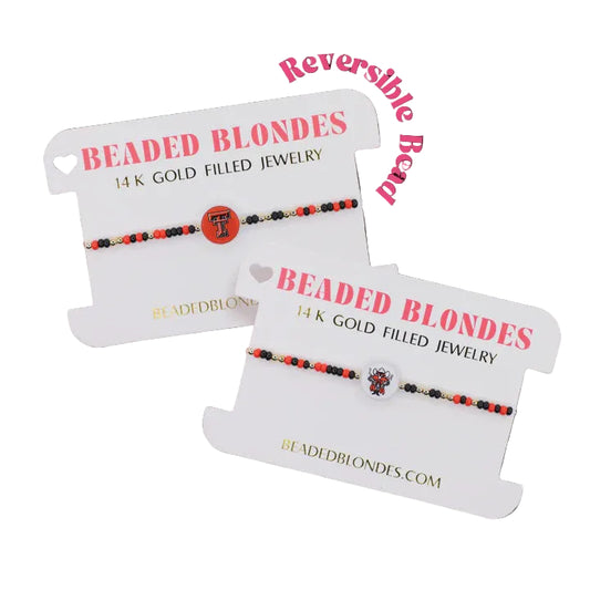 BB Texas Tech Logo Flip Bracelet Color Standard