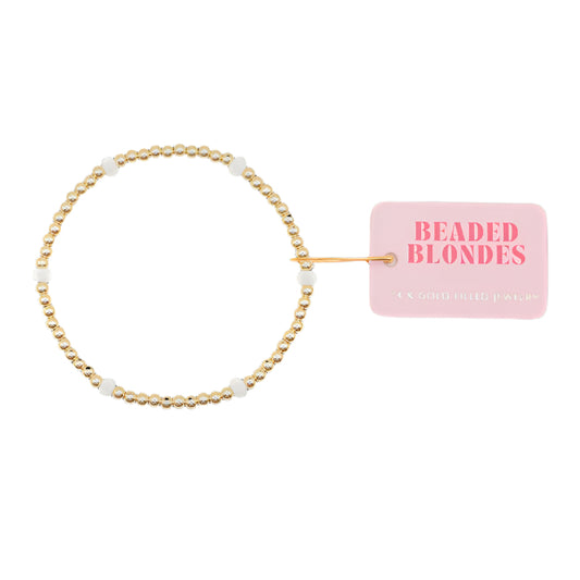 BB White Poppi Bracelet