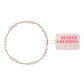 BB ILY Pearl in Gold Bracelet Extended