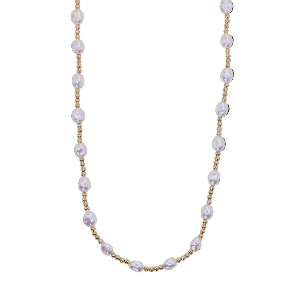 BB Bri Pearl Necklace 18 inch clasp