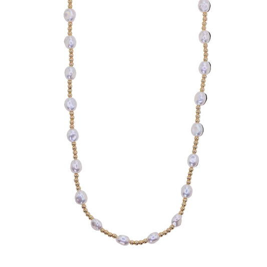 BB Bri Pearl Necklace 18 inch clasp