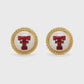 Texas Tech Pearl Studs