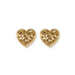 Contempo Heart Post Earrings