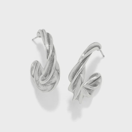 Antica Hoop Earrings SIlver