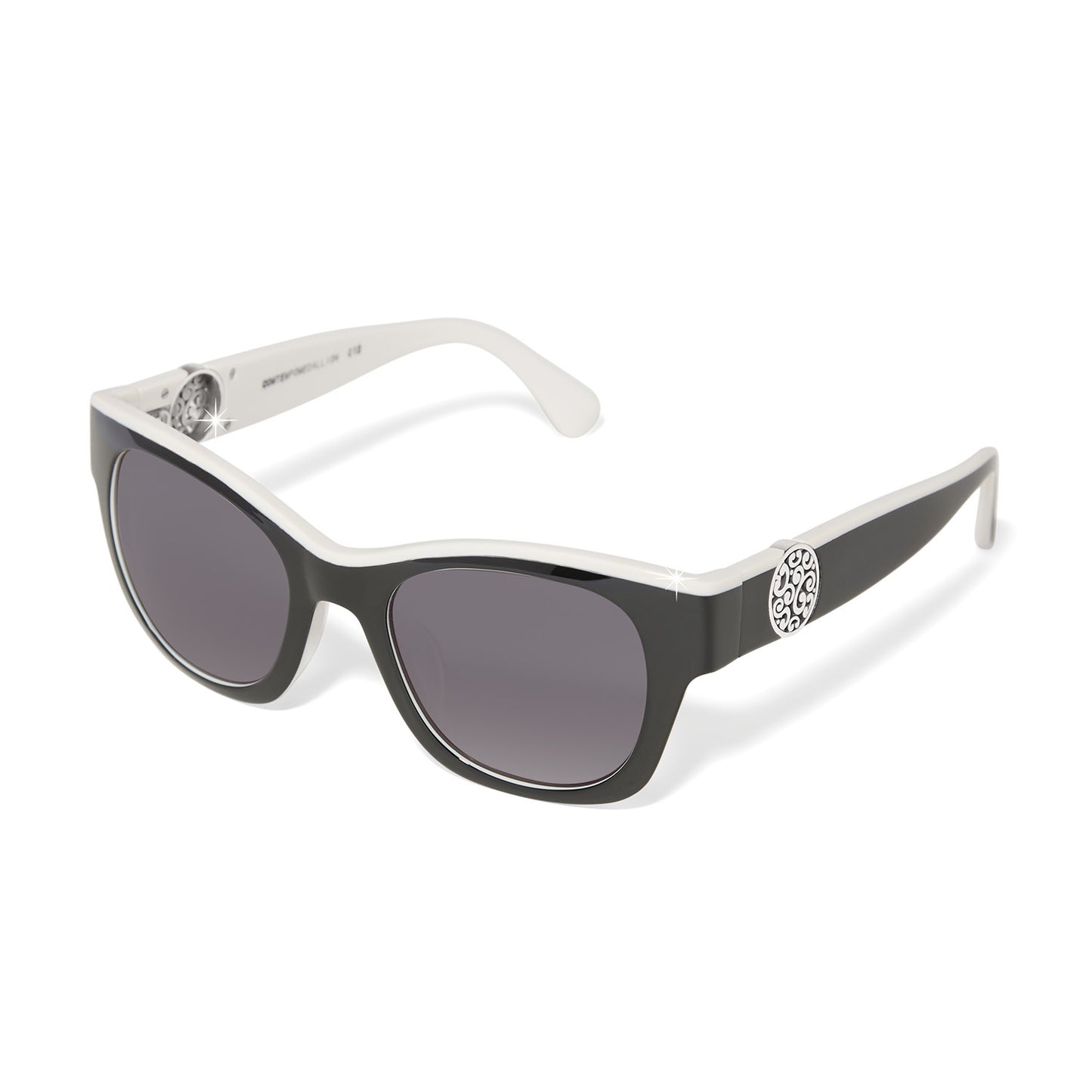 Contempo Medallion Dual Tone Sunglasses