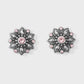 Cora Mini Post Earrings Silver