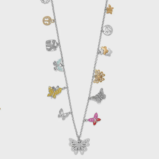 Forever Butterfly Charm Necklace