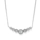 Illumina Celeste Bar Necklace Silver