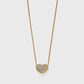 Illumina Celeste Heart Petite Necklace Gold