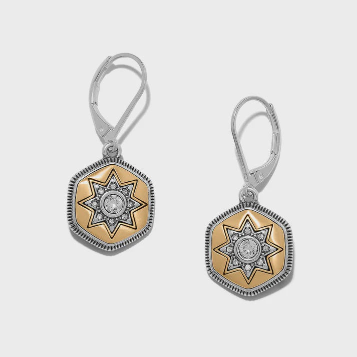 Mosaic Nova Leverback Earrings