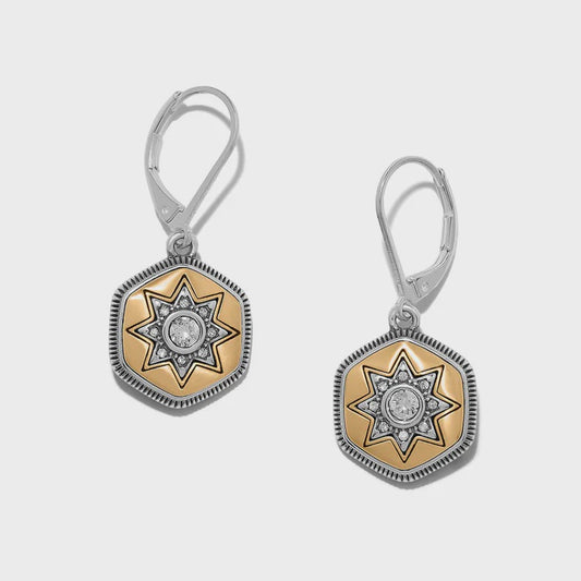 Mosaic Nova Leverback Earrings