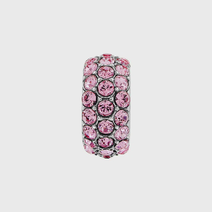 Glitter Spacer Pink