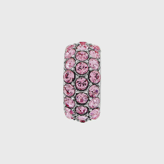 Glitter Spacer Pink