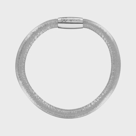 Woodstock Metallic Single Bracelet Silver