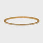 Meridian Thin Bangle Gold
