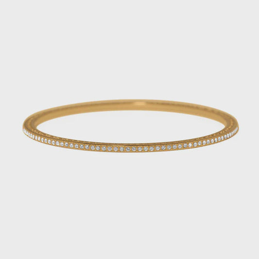 Meridian Thin Bangle Gold