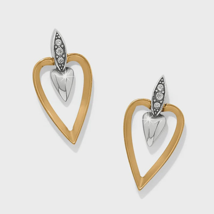 Love Messages B Calm Post Earrings
