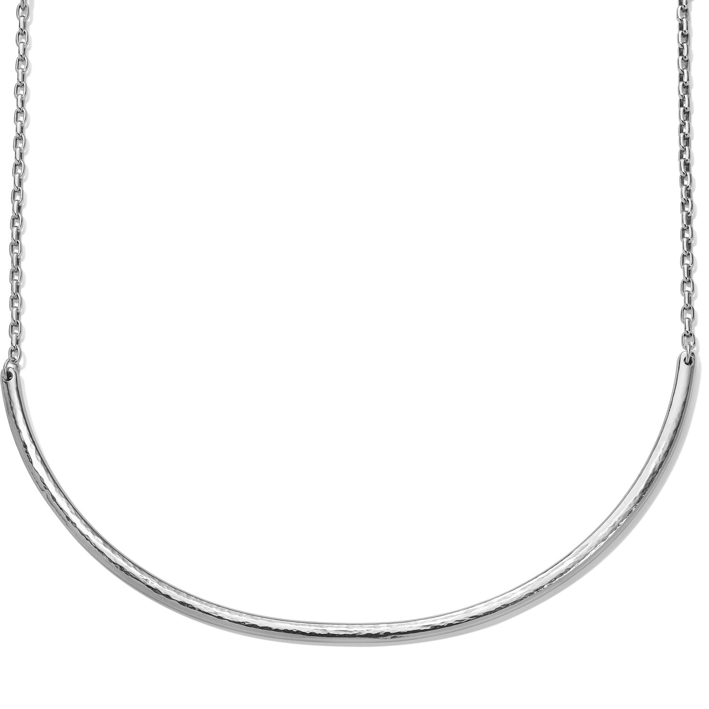 Monogram Choker Necklace Silver