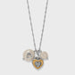 One Heart Pearl Short Necklace
