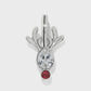 Reindeer Rock Charm