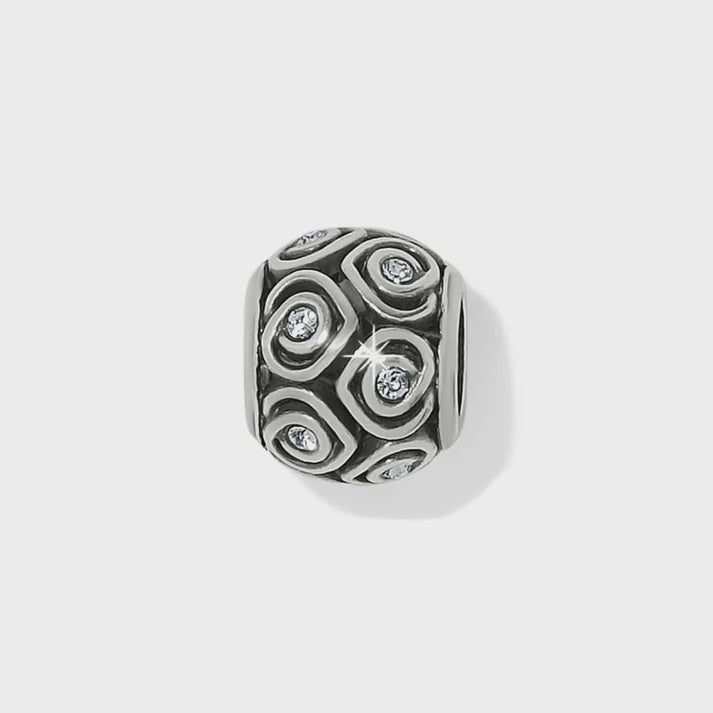 Spiral Heart Bead