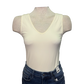 Talk Later Seamless Tank Ivory