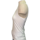 Talk Later Seamless Tank White Short Version