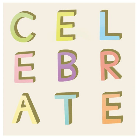 Celebrate Cocktail Napkin - Pack of 20