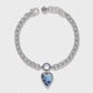 Colormix Heart Blues Bracelet