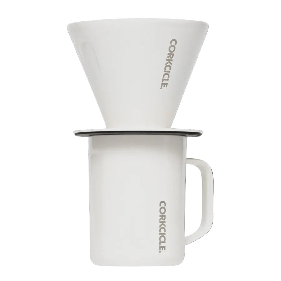Corkcicle Coffee Pour Over Set Oat Milk