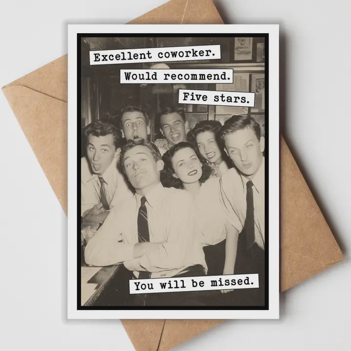 Coworker Greeting Card