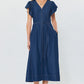 Denim Washed Midi Dress