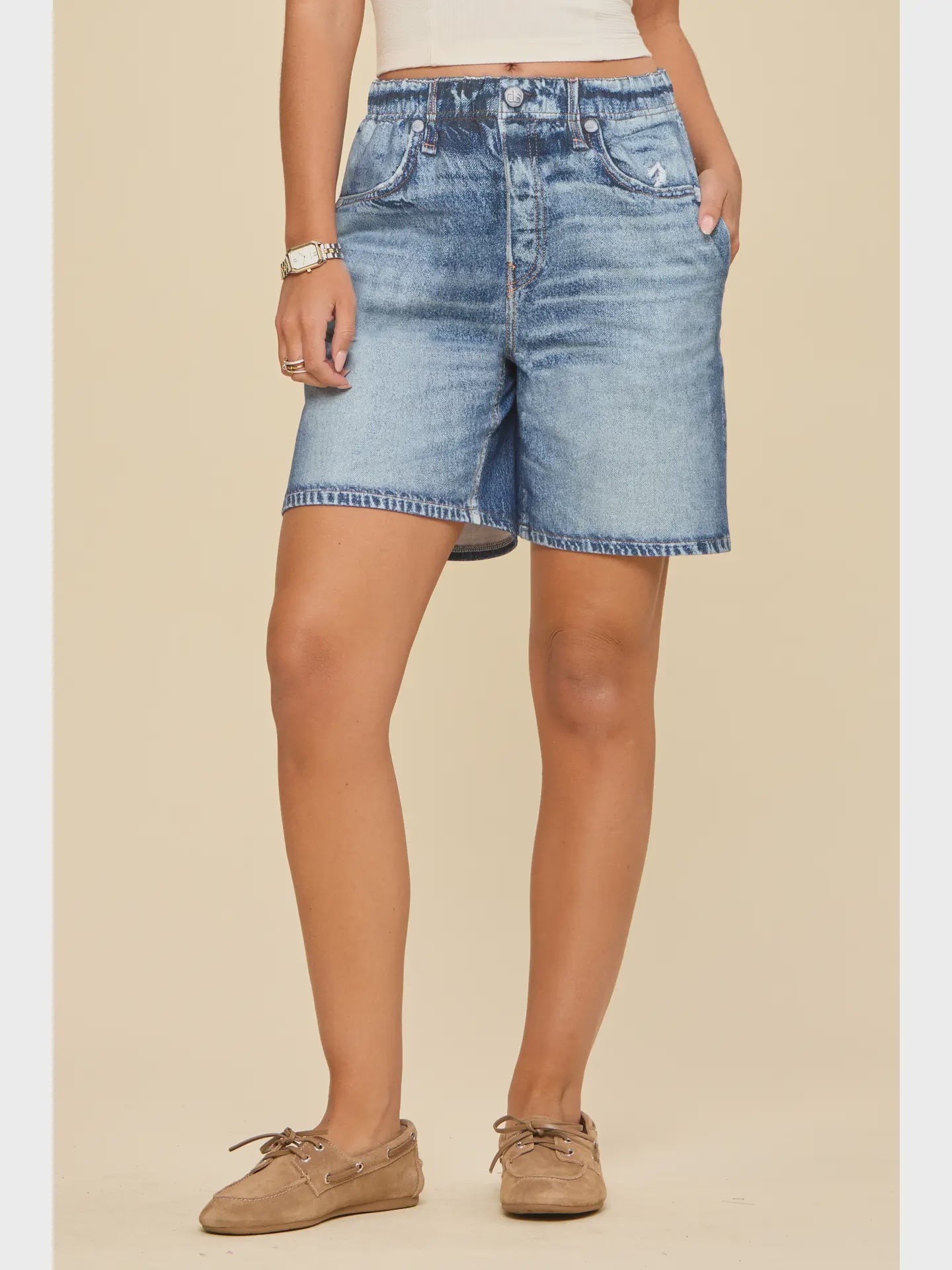 Zenim Shorts Regular Classic Denim