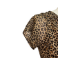 Cowl Neck Leopard Printed Top