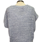 Crochet Summer Sweater Top Denim