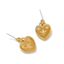 Load image into Gallery viewer, Esprit Heart Post Drop Earrings
