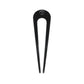 Jet Black French Hair Pin