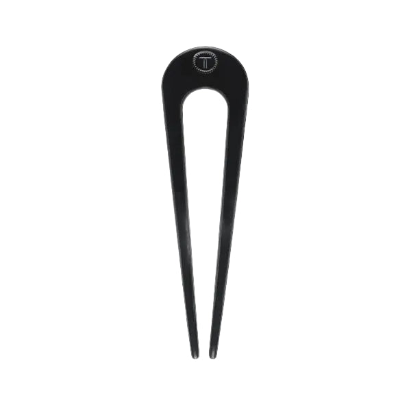Jet Black French Hair Pin