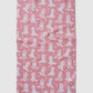 Boots On Worries Gone Geometry Tea Towel