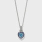Halo Gemma Petite Heart Necklace