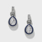 Halo Gemma Petite Teardrop Post Drop Earrings